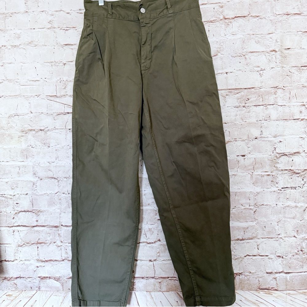 Edwin barrel chino pants high waist